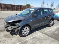 Salvage cars for sale at Wilmington, CA auction: 2015 Ford Escape S