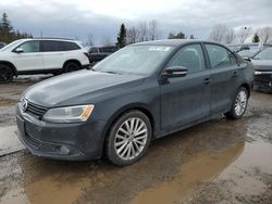 Salvage cars for sale at Bowmanville, ON auction: 2012 Volkswagen Jetta SE