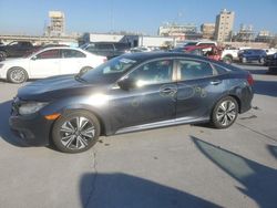 Vehiculos salvage en venta de Copart New Orleans, LA: 2017 Honda Civic EXL