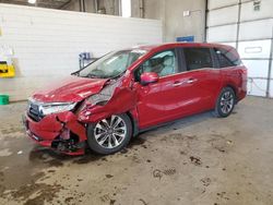 Salvage cars for sale at Blaine, MN auction: 2023 Honda Odyssey EXL