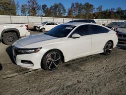 Salvage cars for sale at Spartanburg, SC auction: 2020 Honda Accord Sport