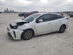 Salvage cars for sale at New Braunfels, TX auction: 2022 Toyota Prius Night Shade