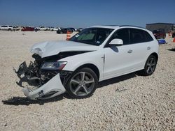 Salvage cars for sale at Taylor, TX auction: 2016 Audi Q5 Premium Plus S-Line