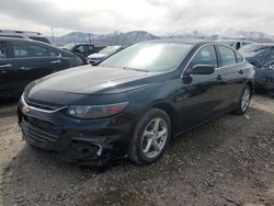 Chevrolet salvage cars for sale: 2016 Chevrolet Malibu LS