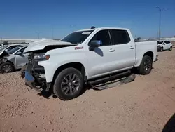 Salvage trucks for sale at Phoenix, AZ auction: 2021 Chevrolet Silverado 1500 Crew Cab Pickup Truck