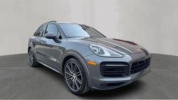 Salvage cars for sale at North Billerica, MA auction: 2019 Porsche Cayenne S