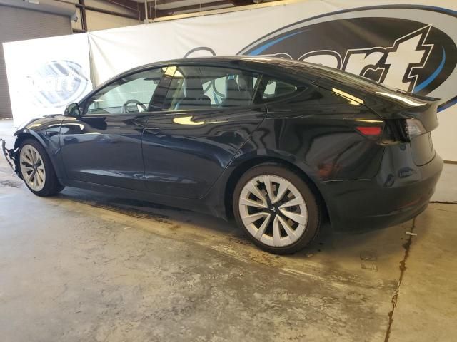 2022 Tesla Model 3