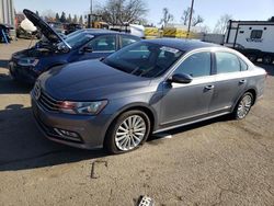 Salvage cars for sale at Woodburn, OR auction: 2016 Volkswagen Passat SE