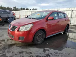 Salvage cars for sale at Windham, ME auction: 2009 Pontiac Vibe