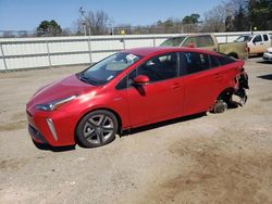 Salvage cars for sale at Shreveport, LA auction: 2022 Toyota Prius Night Shade