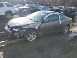 Salvage cars for sale at West Mifflin, PA auction: 2003 Acura RSX