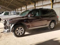 Salvage cars for sale at Phoenix, AZ auction: 2013 Toyota Highlander Base