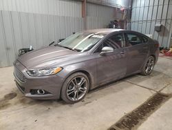 Salvage cars for sale at West Mifflin, PA auction: 2014 Ford Fusion Titanium