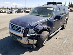 Salvage cars for sale from Copart Rancho Cucamonga, CA: 2008 Ford Explorer Eddie Bauer