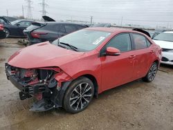 Salvage cars for sale at Elgin, IL auction: 2017 Toyota Corolla L