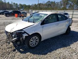 Toyota salvage cars for sale: 2017 Toyota Corolla L