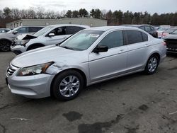 Salvage cars for sale at Exeter, RI auction: 2011 Honda Accord SE