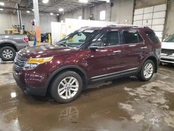 Ford salvage cars for sale: 2011 Ford Explorer XLT