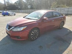 Salvage cars for sale at Savannah, GA auction: 2016 Nissan Altima 2.5