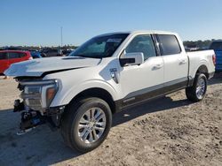 Salvage cars for sale at Houston, TX auction: 2024 Ford F150 King Ranch