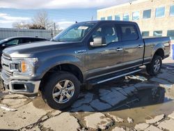 Salvage cars for sale at Littleton, CO auction: 2018 Ford F150 Supercrew