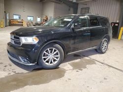 Salvage cars for sale at West Mifflin, PA auction: 2017 Dodge Durango SXT