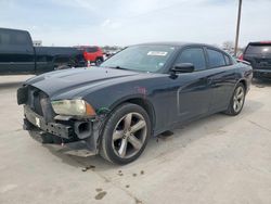 Salvage cars for sale at Grand Prairie, TX auction: 2014 Dodge Charger SXT