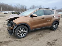 KIA Sportage ex salvage cars for sale: 2019 KIA Sportage EX