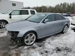 Salvage cars for sale from Copart Cookstown, ON: 2015 Audi A4 Premium Plus