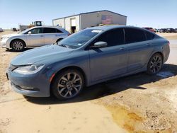 Chrysler salvage cars for sale: 2015 Chrysler 200 S