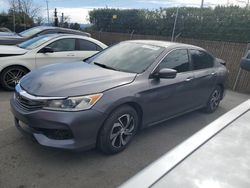 Honda Accord lx Vehiculos salvage en venta: 2017 Honda Accord LX