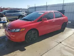 Salvage cars for sale at Cahokia Heights, IL auction: 2008 Honda Civic SI