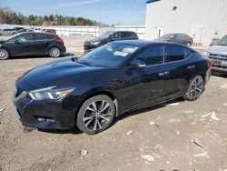 Salvage cars for sale at Franklin, WI auction: 2018 Nissan Maxima 3.5S