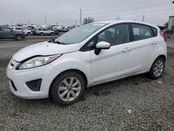 Salvage cars for sale at Eugene, OR auction: 2012 Ford Fiesta SE