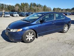 Honda salvage cars for sale: 2008 Honda Civic LX