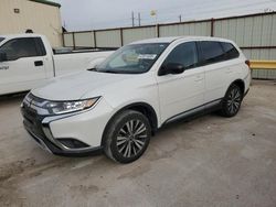 Salvage cars for sale at Haslet, TX auction: 2019 Mitsubishi Outlander ES