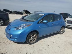 Nissan salvage cars for sale: 2012 Nissan Leaf SV