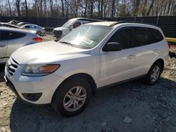 Salvage cars for sale at Waldorf, MD auction: 2012 Hyundai Santa FE GLS