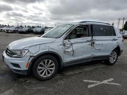 Salvage cars for sale at Rancho Cucamonga, CA auction: 2018 Volkswagen Tiguan SE