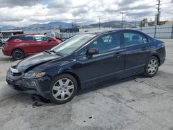 Salvage cars for sale at Sun Valley, CA auction: 2009 Honda Civic LX