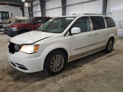 Salvage cars for sale at Greenwood, NE auction: 2016 Chrysler Town & Country Touring L