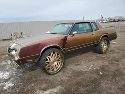 Chevrolet salvage cars for sale: 1985 Chevrolet Monte Carlo