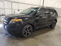 Salvage cars for sale at Avon, MN auction: 2014 Ford Explorer Sport