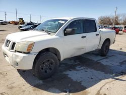 Salvage cars for sale at Oklahoma City, OK auction: 2007 Nissan Titan XE