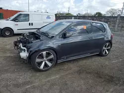 Vehiculos salvage en venta de Copart Homestead, FL: 2016 Volkswagen GTI S/SE