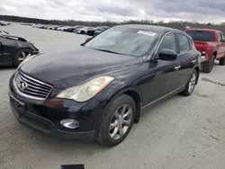 Salvage cars for sale at Spartanburg, SC auction: 2008 Infiniti EX35 Base