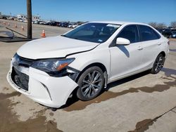 Salvage cars for sale at Grand Prairie, TX auction: 2016 Toyota Camry LE