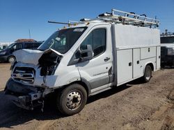 Salvage trucks for sale at Phoenix, AZ auction: 2015 Ford Transit T-350 HD