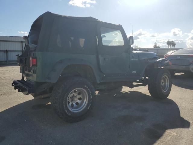 2001 Jeep Wrangler / TJ SE