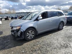 Carros salvage a la venta en subasta: 2017 Honda Odyssey EX